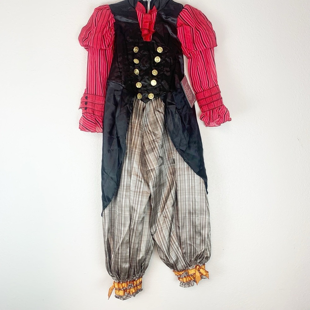 Disney Store Alice in Wonderland Costume Girls 5/6 Through the Looking Glass New
